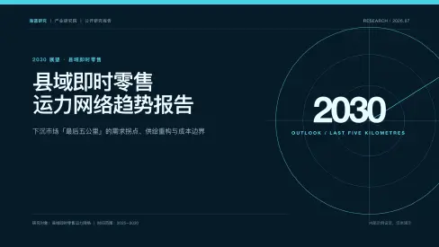 海蓝研究模板预览
