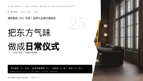 银灰奢刊模板预览